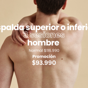 Espalda inferior - Hombre