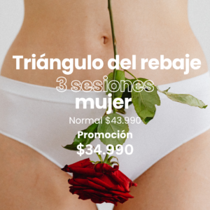 Triángulo del rebaje - Mujer