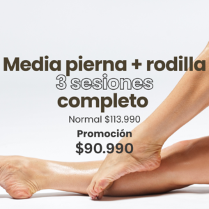 Media pierna con rodilla - Mujer